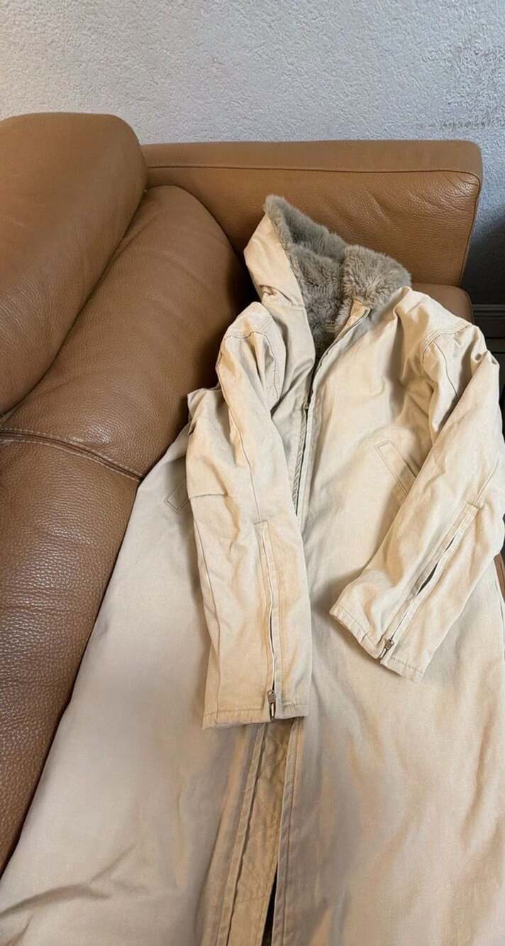 Fear of God Beige Hooded Deck Coat Fear Of God